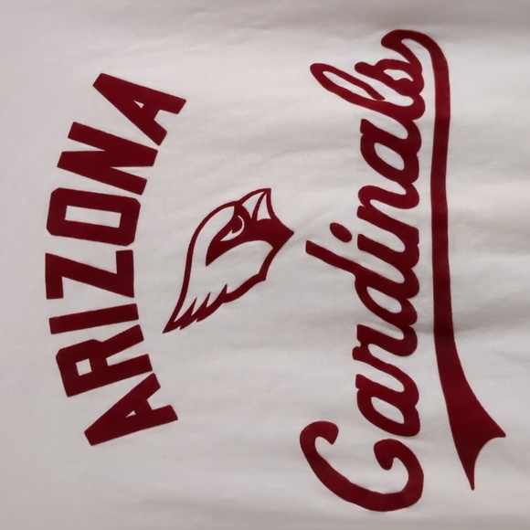 Arizona Cardinals White Long Sleeve Shirt XXL - Picture 4 of 4